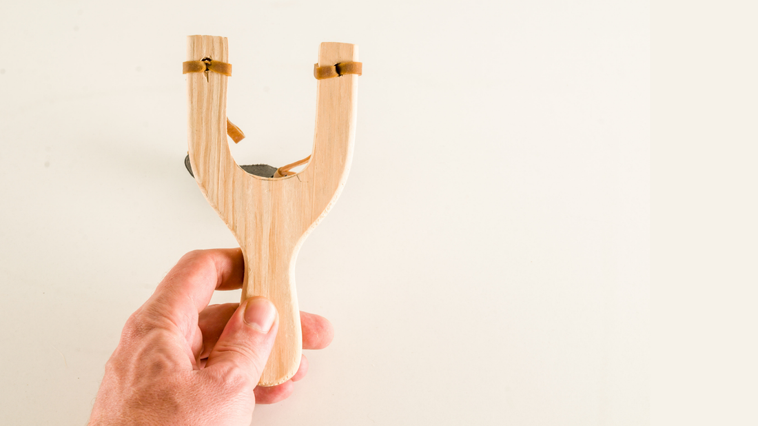 Sling and five smooth stones